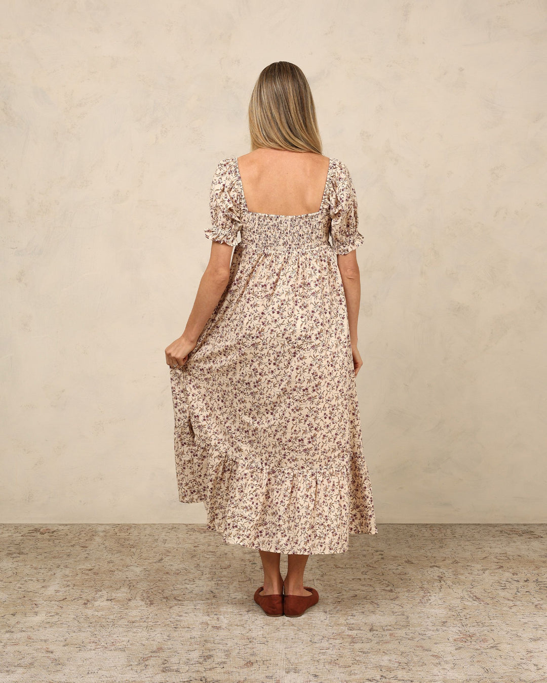 Noralee Chloe Dress - Floral Fig