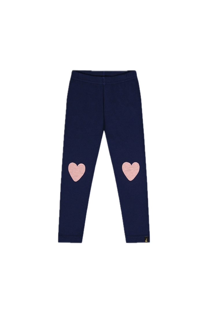 Deux Par Deux Leggings - Royal Blue And Pink