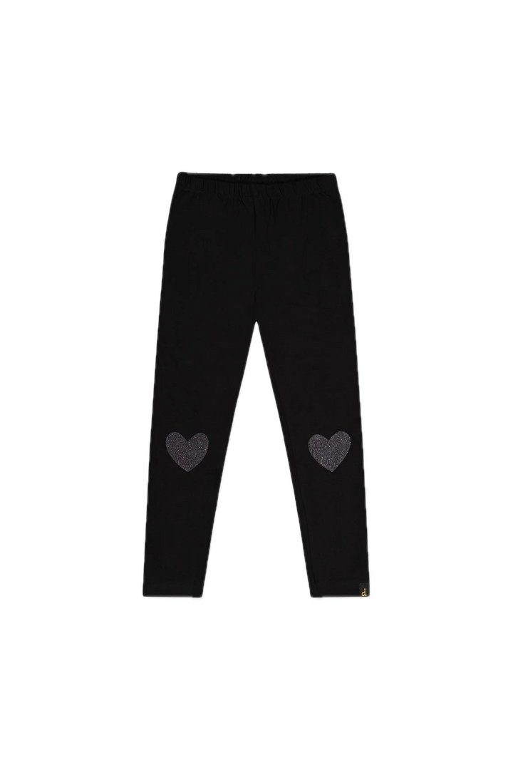 Deux Par Deux Black Leggings