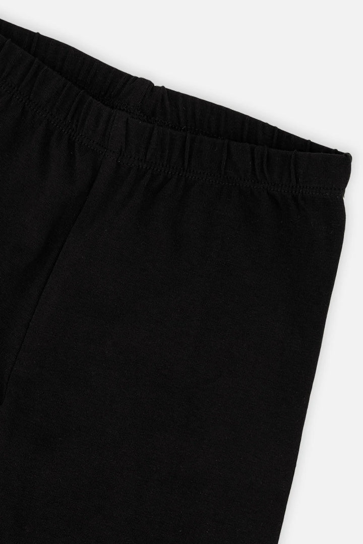 Deux Par Deux Black Leggings
