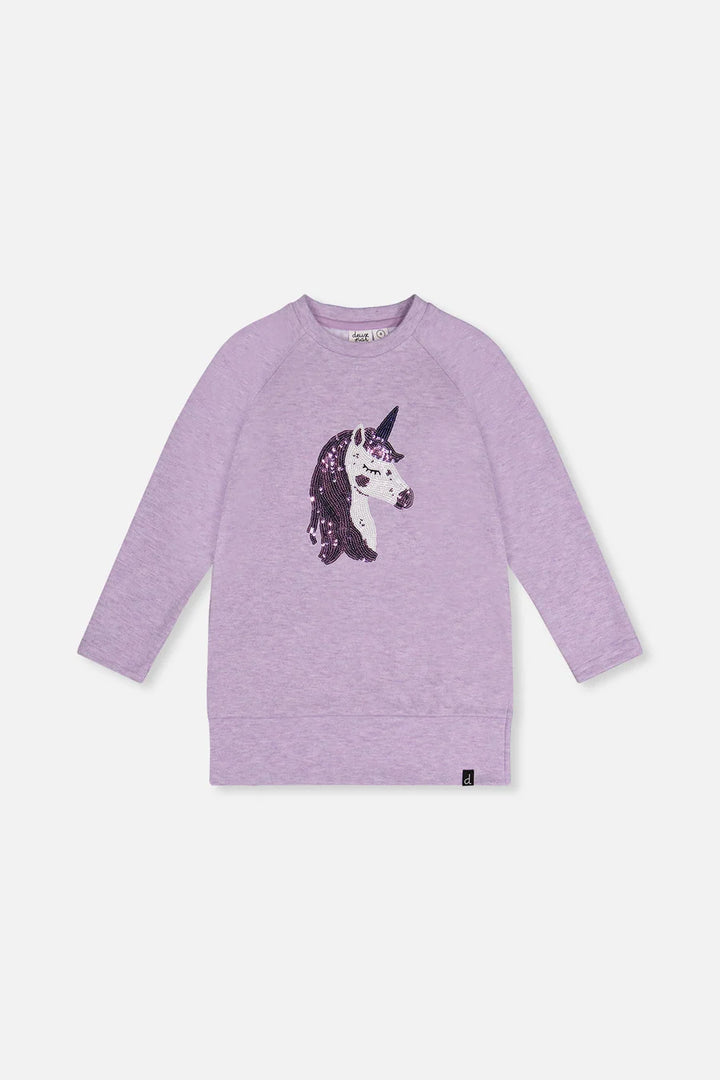 Deux Par Deux Stardust Unicorn Tunic