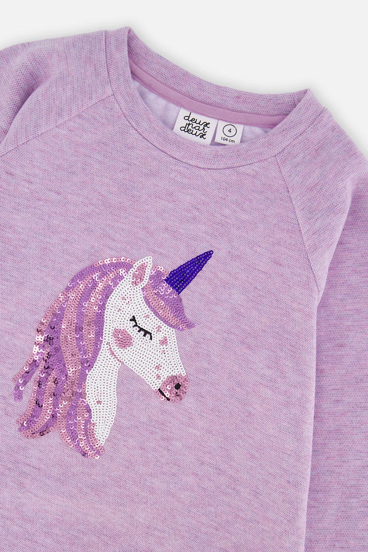 Deux Par Deux Stardust Unicorn Tunic