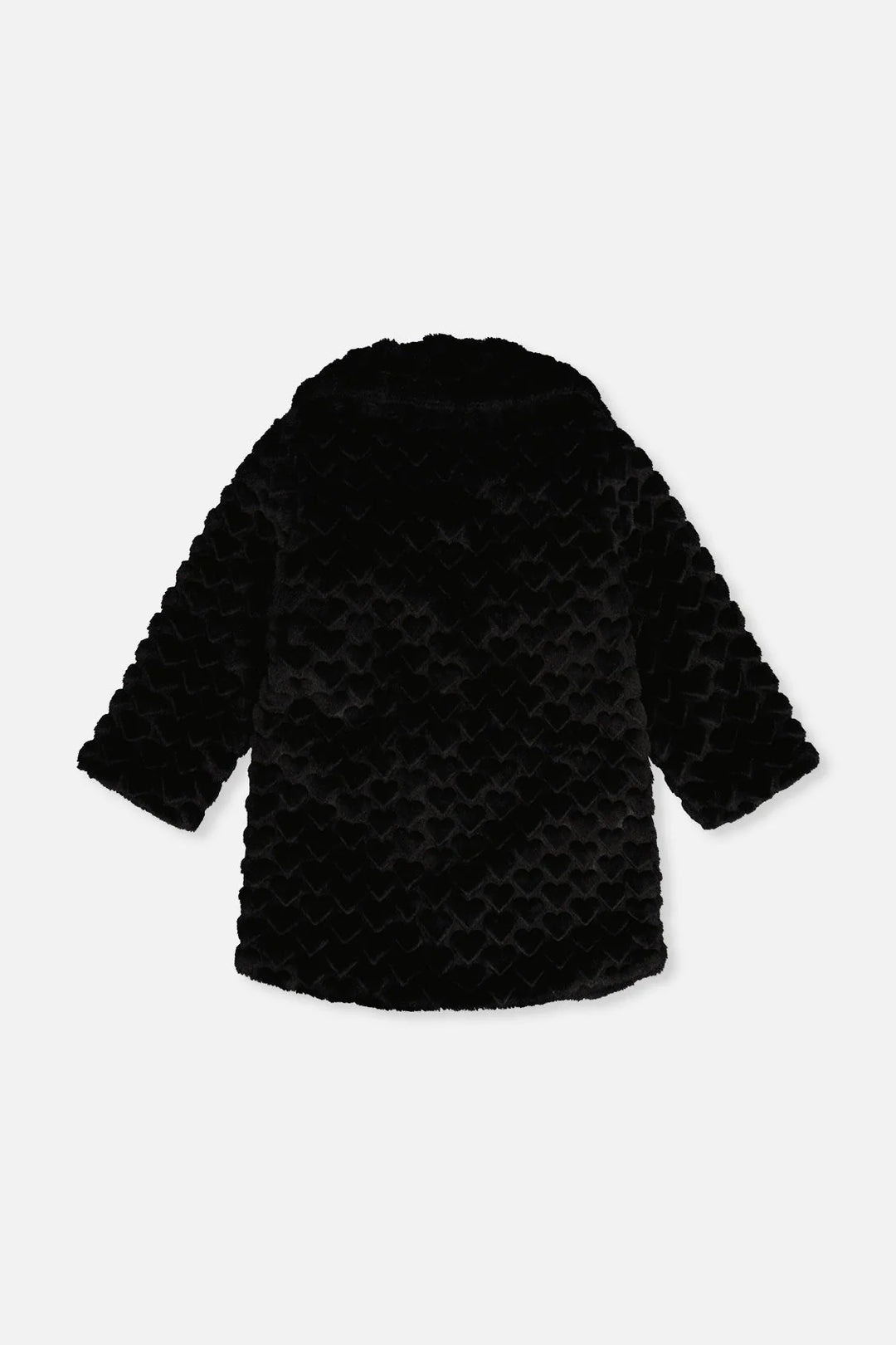 Deux Par Deux Faux Fur Jacket - Black