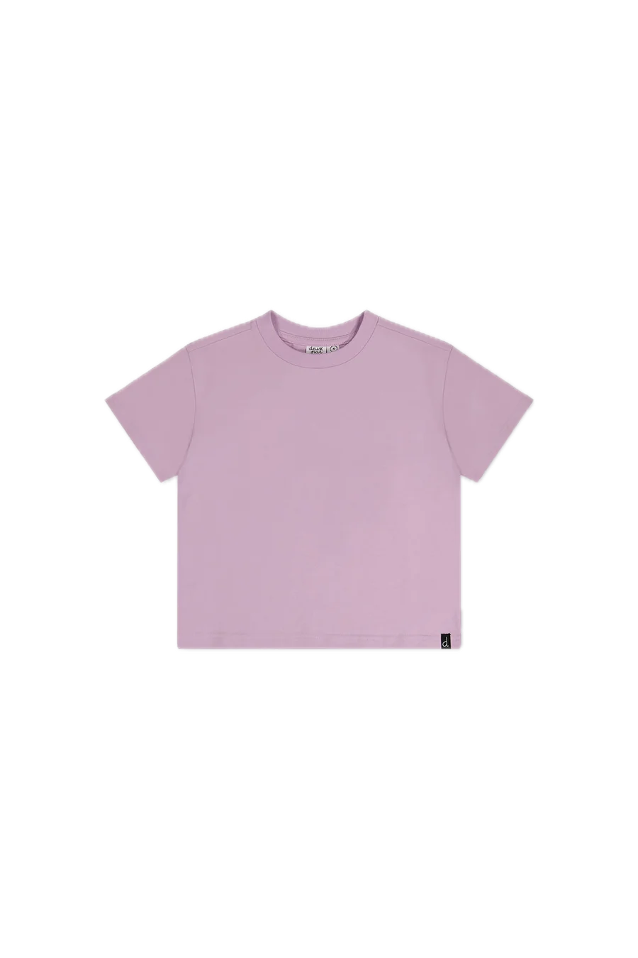 Deux Par Deux Heavy Jersey Wide Short Sleeve T-Shirt - Mauve