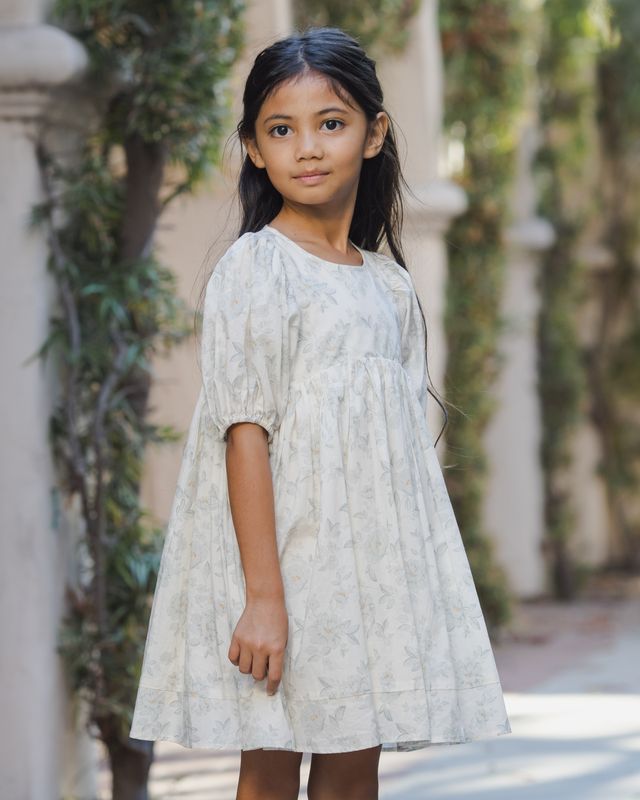 Noralee Luna Dress - Mist English Rose