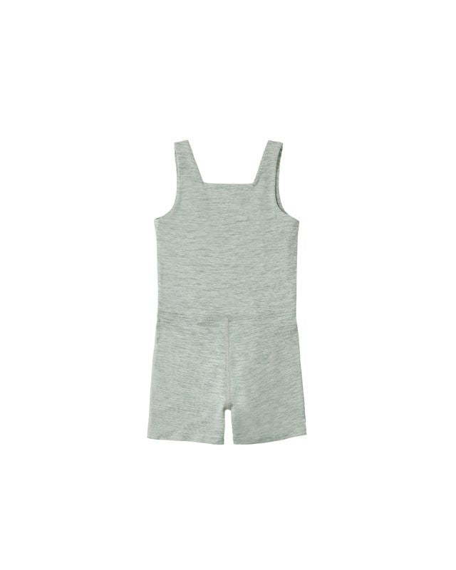 Rylee + Cru Malibu Bodysuit - Heathered Sea Green