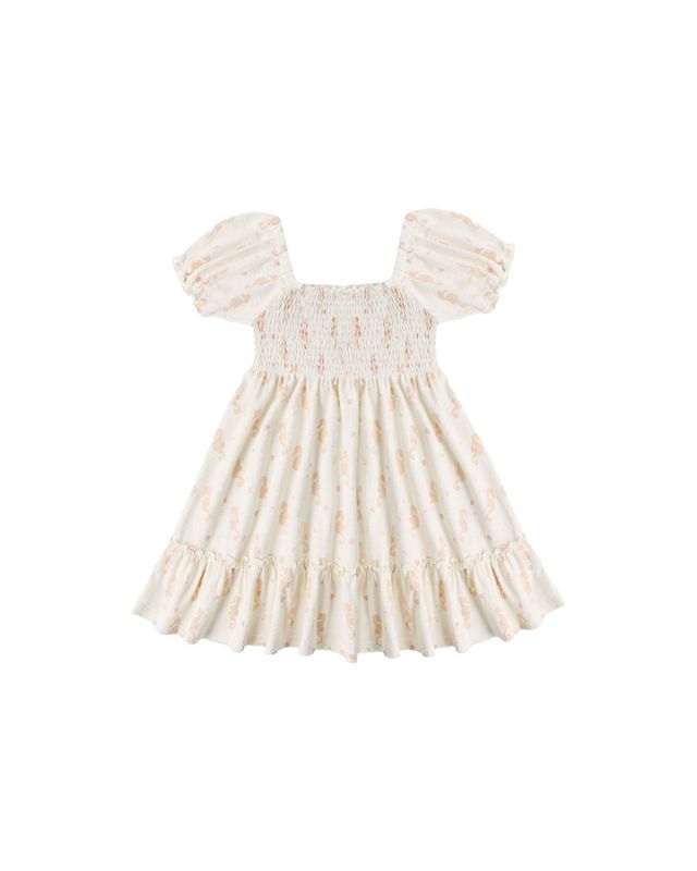 Rylee + Cru Sage Jersey Dress - Seahorses