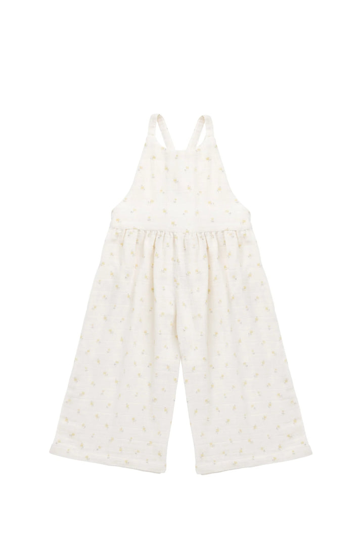 Jamie Kay Lana Jumpsuit - Yellow Floral