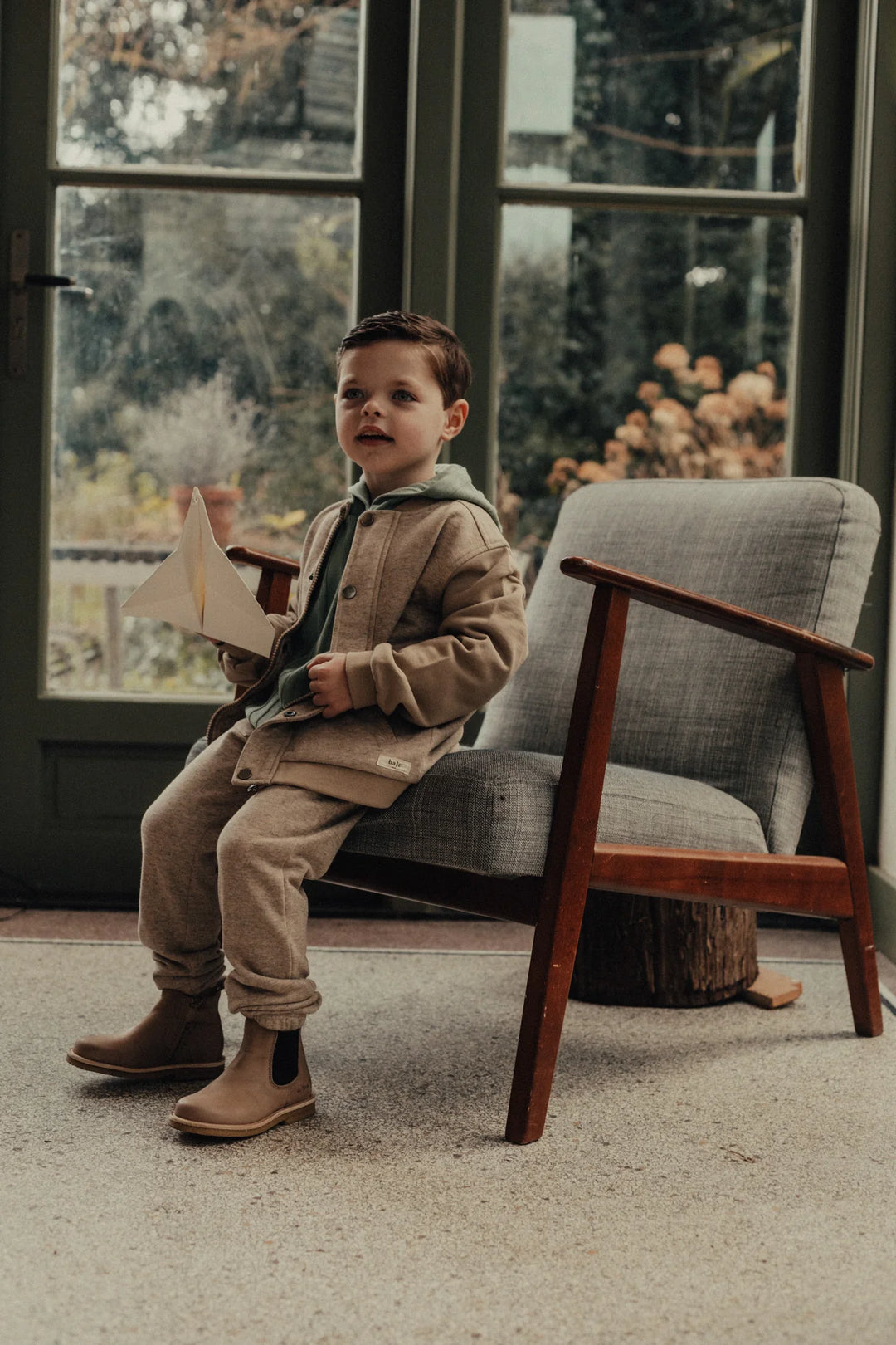 Baje Studio Mutrux Sweatpants - Sand Melange Multicolor