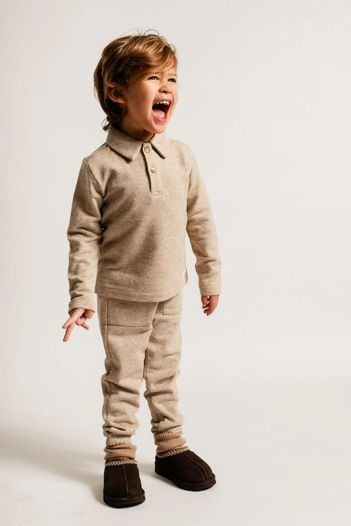 Baje Studio Denezy Polo - Sand Melange Multicolor