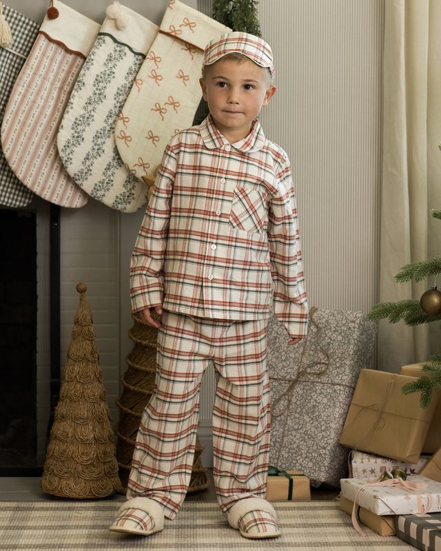 Rylee + Cru Slippers - Holiday Flannel