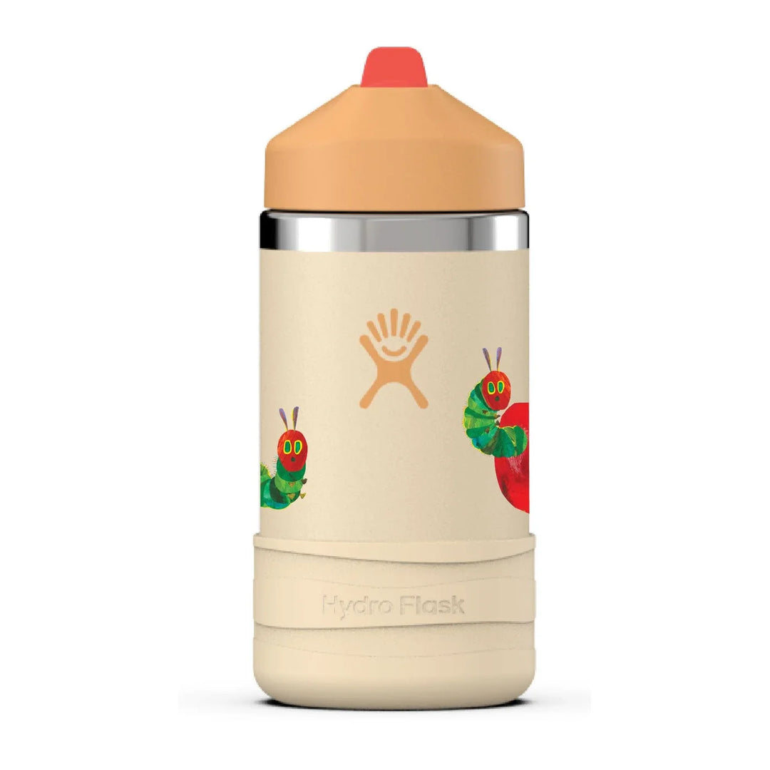 Hydro Flask Kids' Limited Edition 12oz Wide Straw Cap With Bottle Boot - Hungry Caterpillar