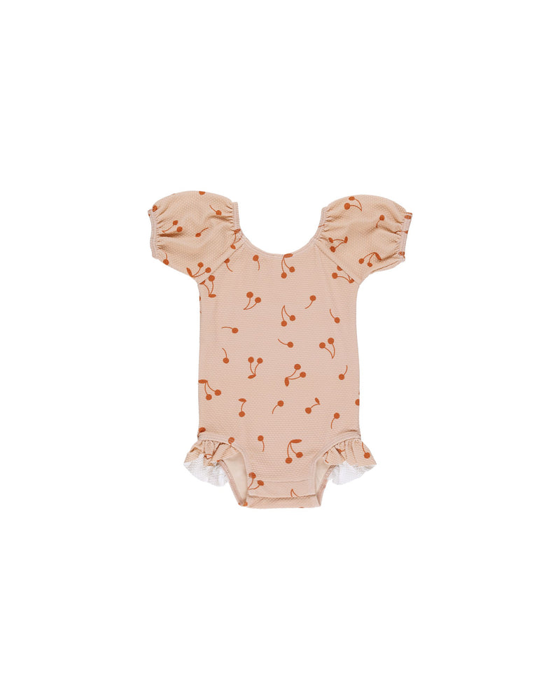 Quincy Mae Catalina One-Piece Swimsuit - Cherries