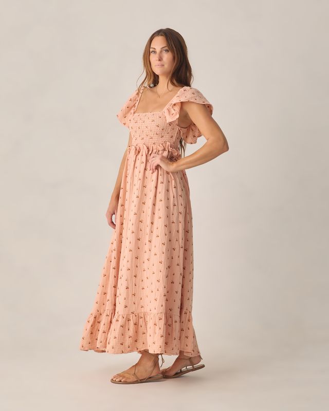 Rylee + Cru Women's Francesca Dress - Cherry Embroidery