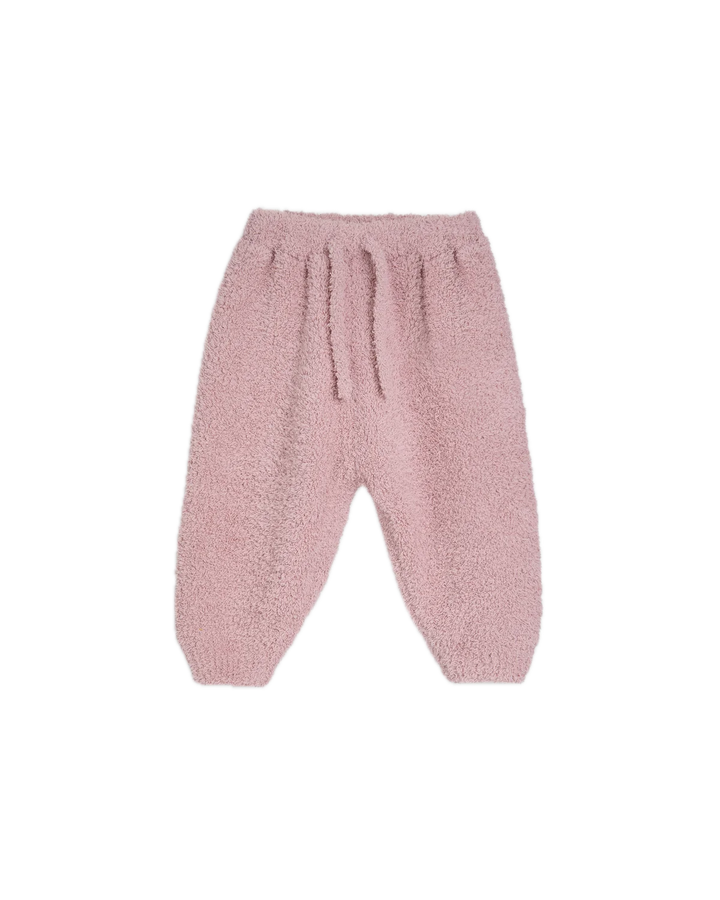 7AM Enfant Fuzzy Boxy Lounge Pants - Ash Rose