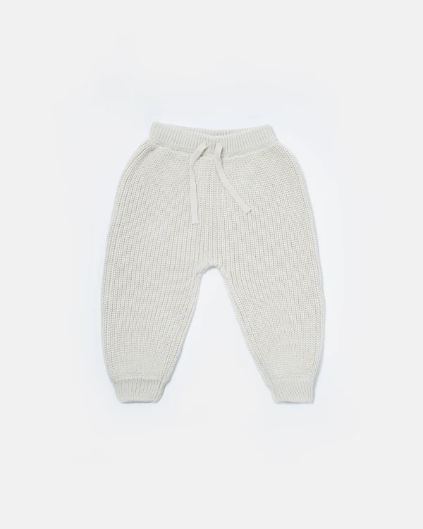 7AM Enfant Chunky Tennis Lounge Pants - Ecru