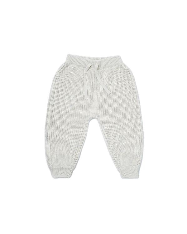 7AM Enfant Chunky Tennis Lounge Pants - Ecru