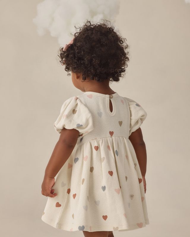 Quincy Mae Darla Dress - Confetti Hearts