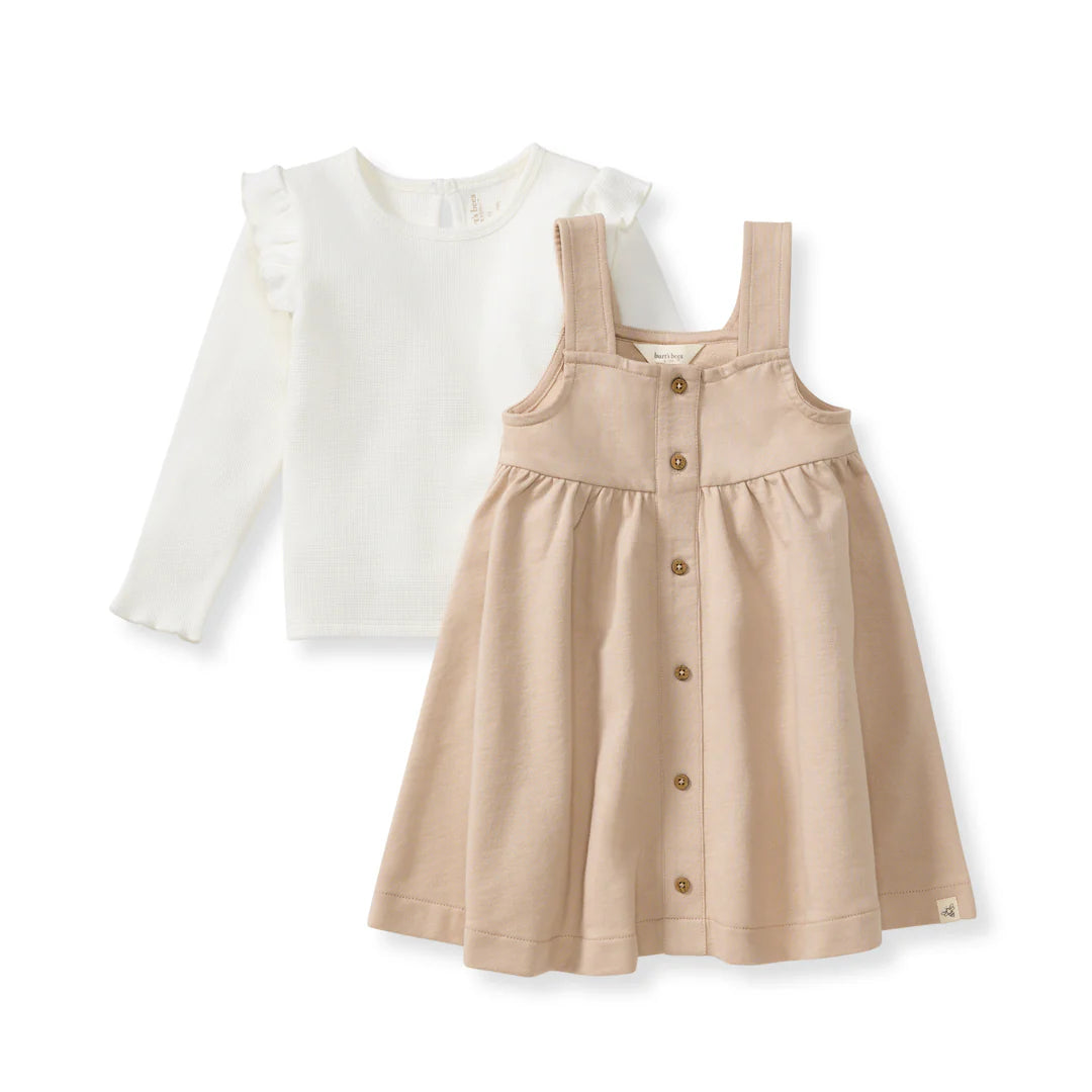 Burt's Bees Bee Wings Tee & Dress Set - Delicate Doe