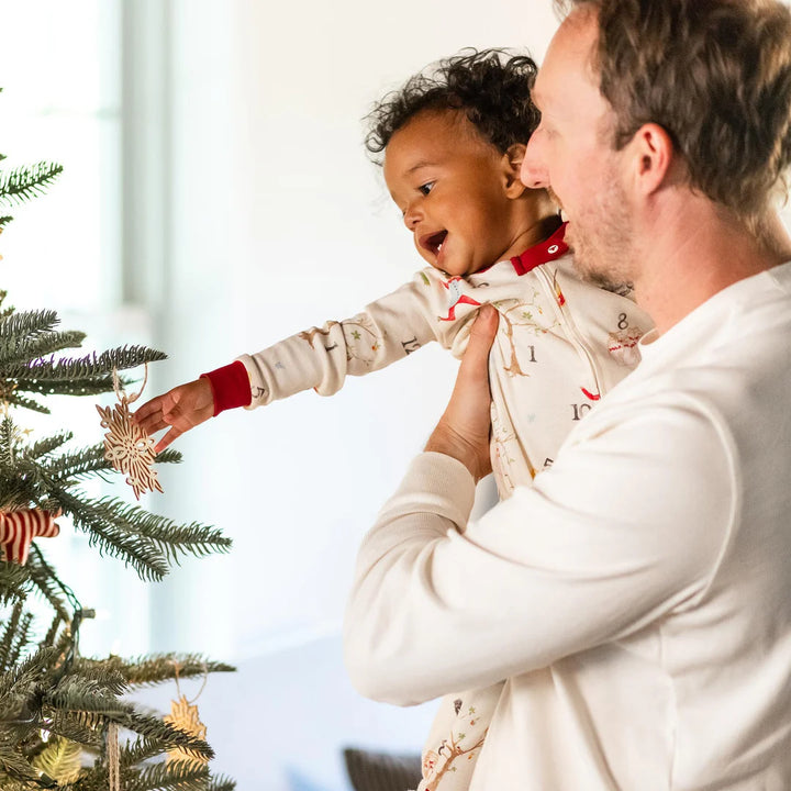 Burt's Bees 12 Days of Christmas Organic Sleep & Play Footie