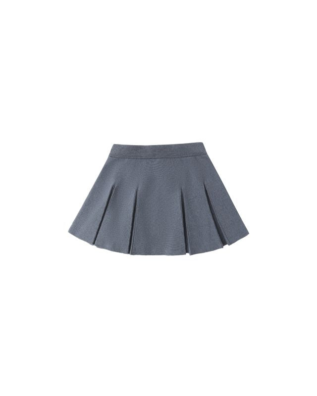 Rylee + Cru Sloane Knit Skirt - Marine