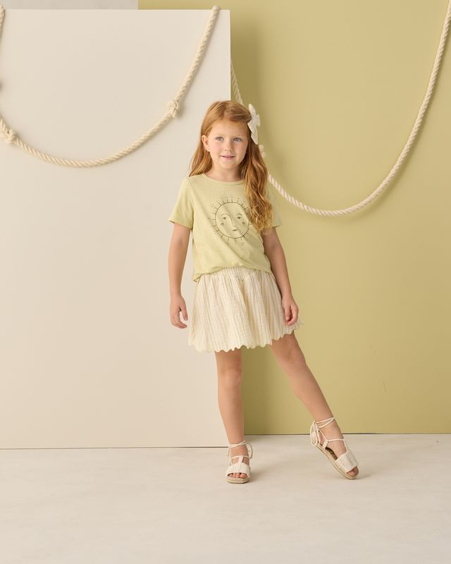 Rylee + Cru Basic Tee - Sun