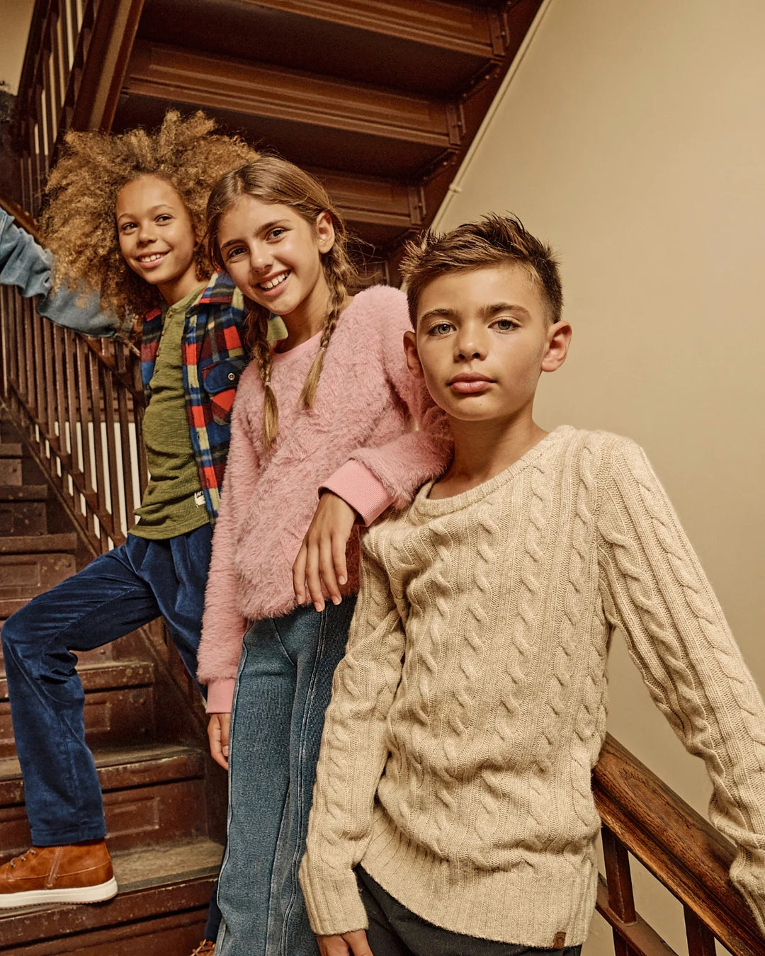 Appaman Fisherman Sweater - Oatmeal