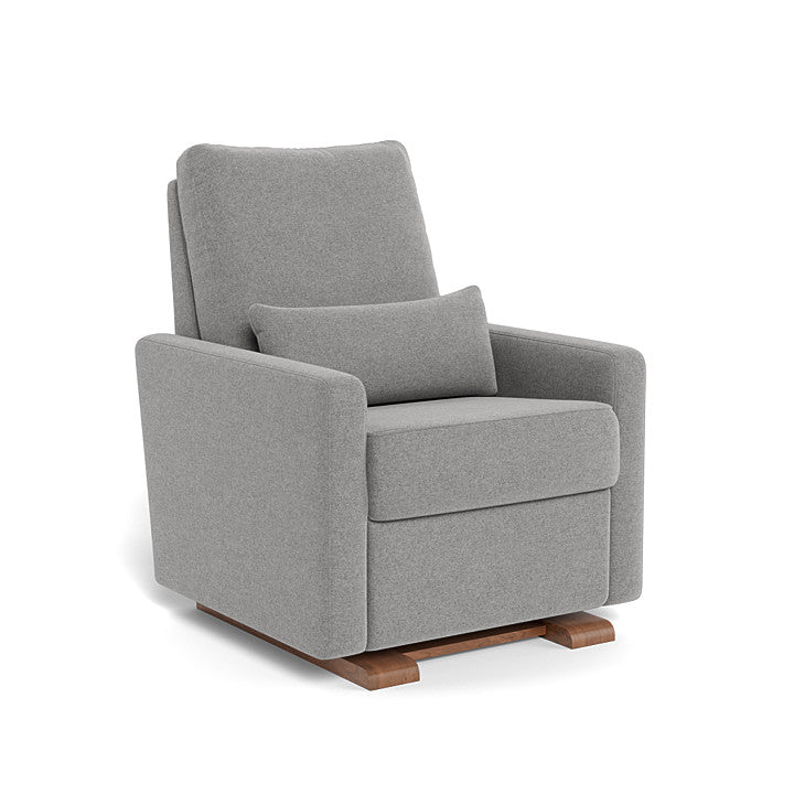 Monte Design Motorized Matera Glider Recliner - Walnut Base