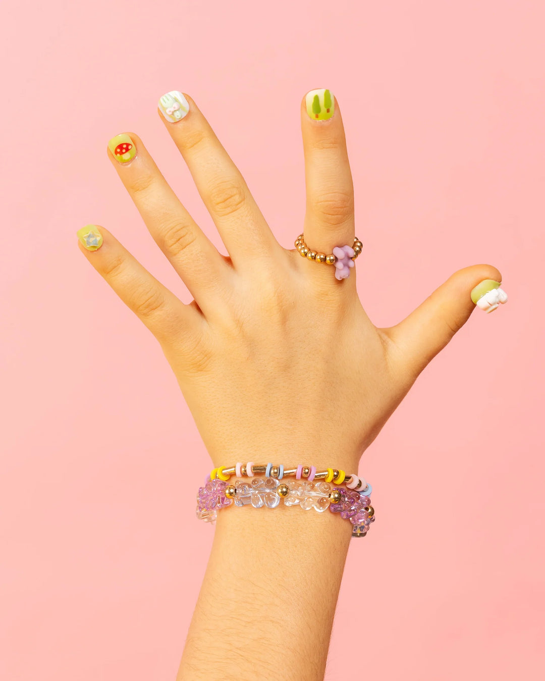 Sugar Standard Kids 3D Press-On Nails – Sweet Garden