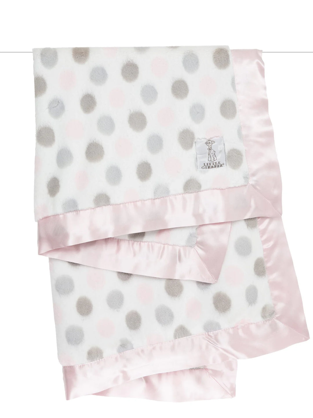 Little Giraffe Luxe™ Dot Baby Blanket