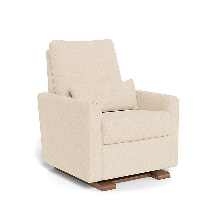 Monte Design Motorized Matera Glider Recliner - Walnut Base