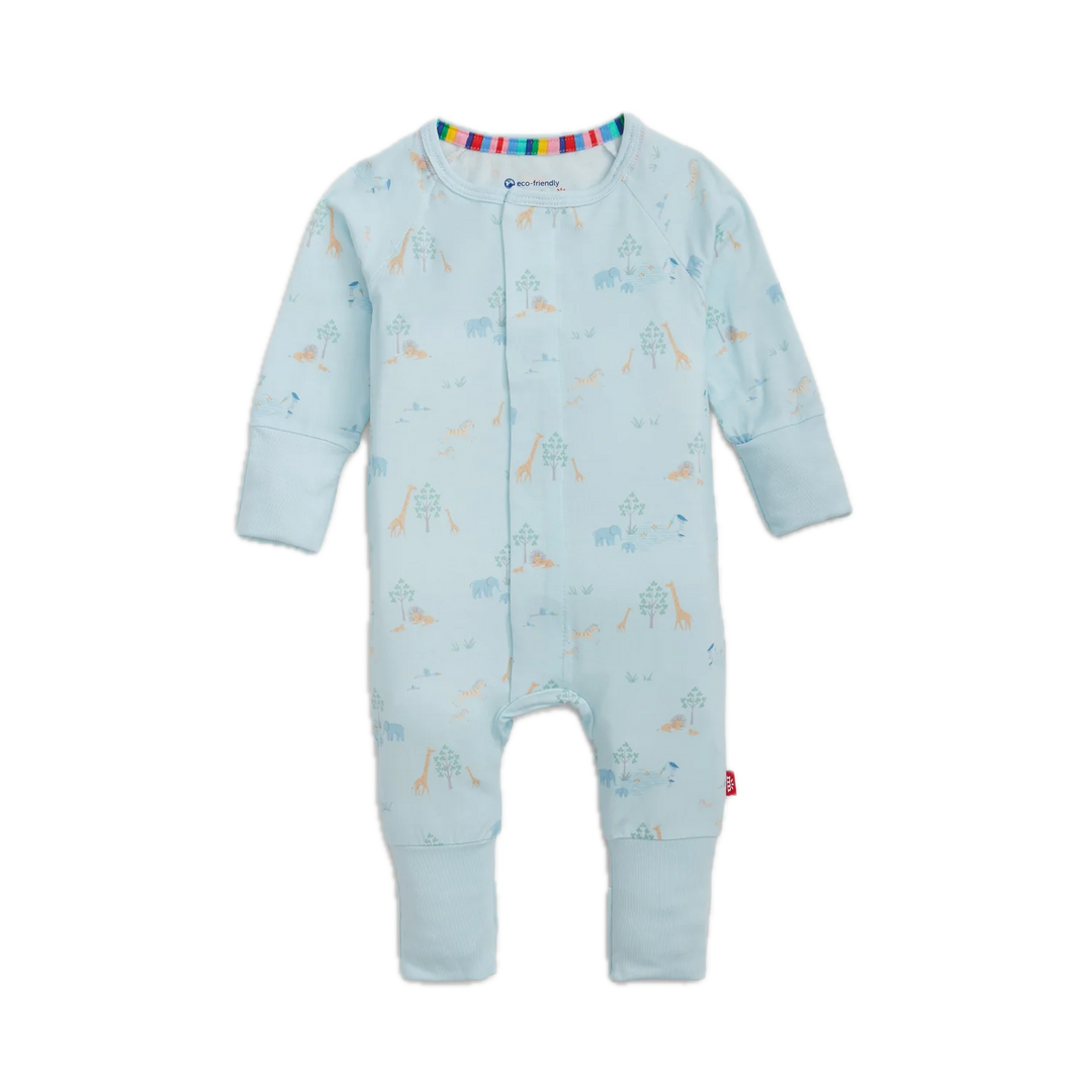 Magnetic Me Serene Safari Magnetic Coverall - Blue