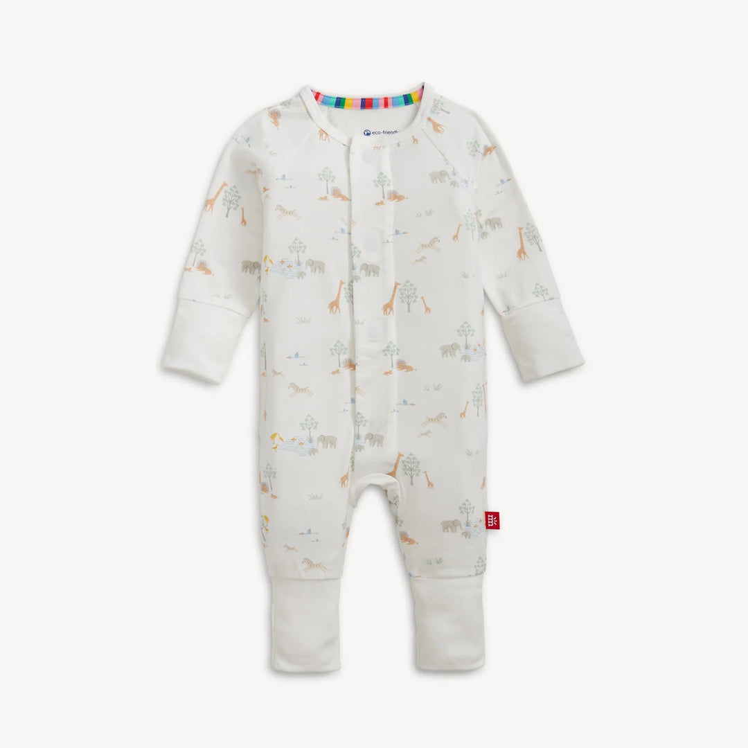 Magnetic Me Serene Safari Magnetic Coverall - White