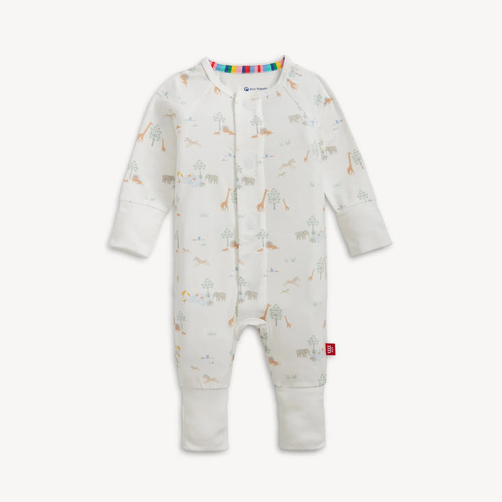 Magnetic Me Serene Safari Magnetic Coverall - White