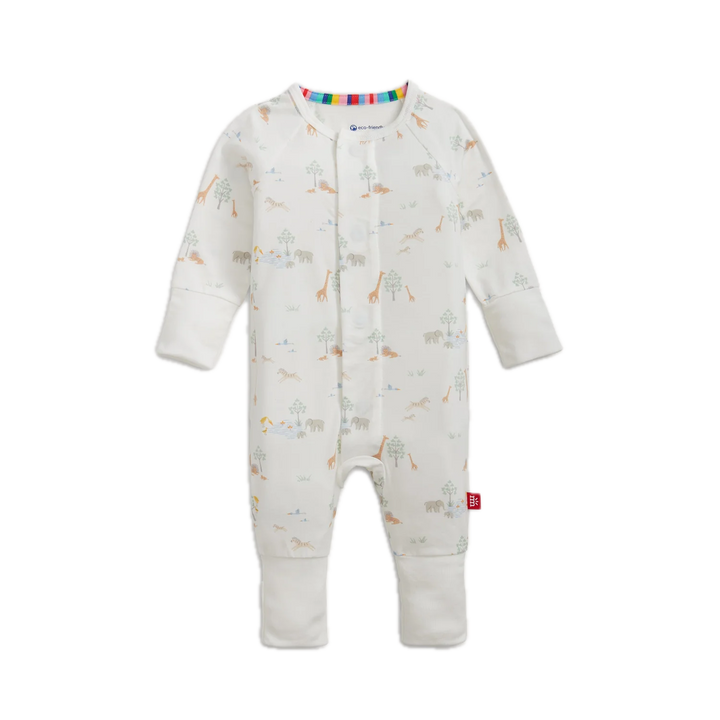 Magnetic Me Serene Safari Magnetic Coverall - White