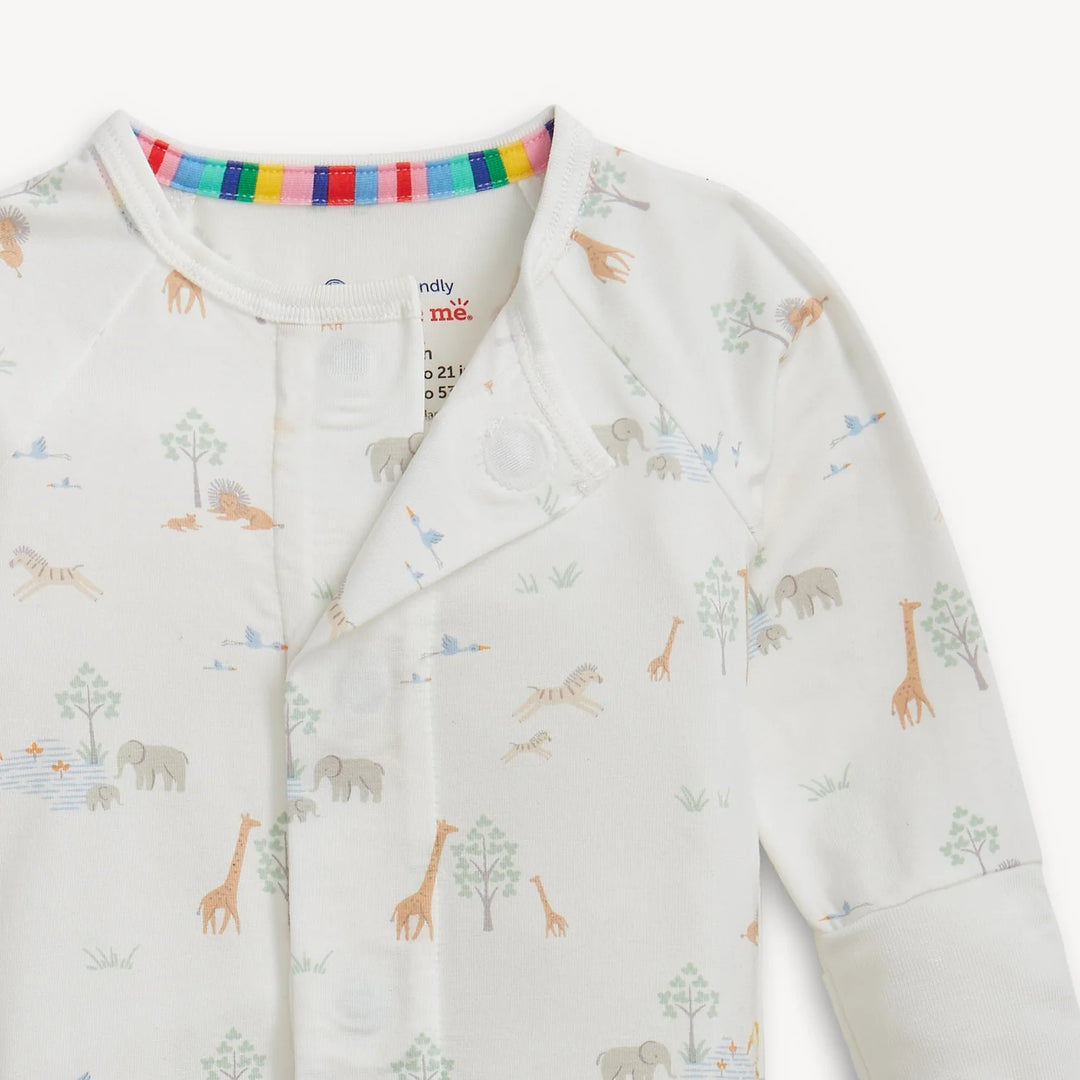 Magnetic Me Serene Safari Magnetic Coverall - White