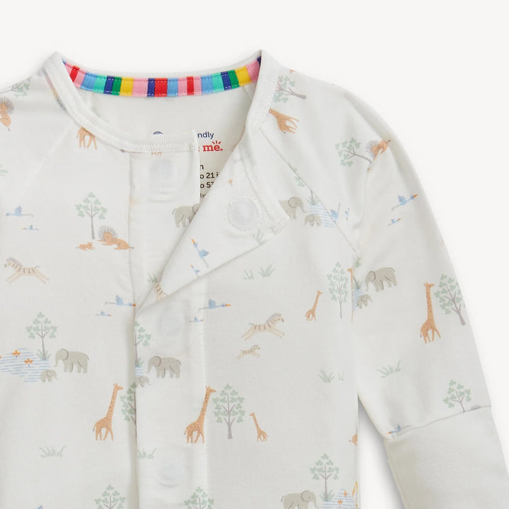 Magnetic Me Serene Safari Magnetic Coverall - White