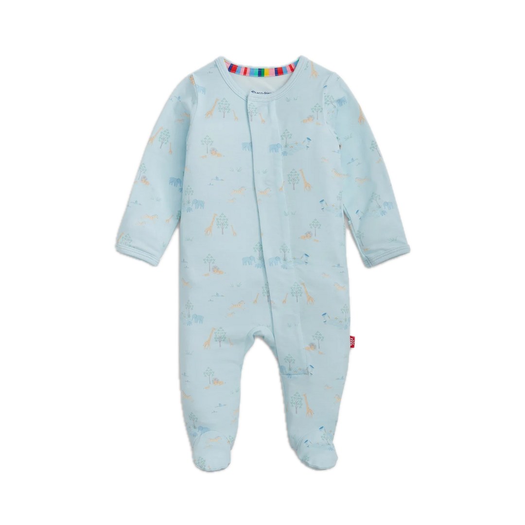 Magnetic Me Serene Safari Magnetic Footie - Blue