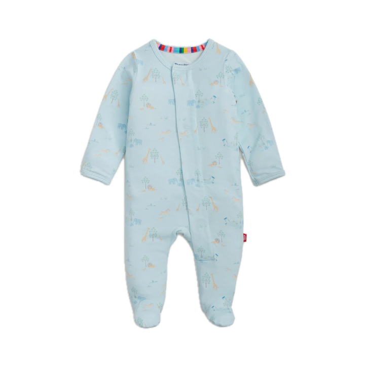 Magnetic Me Serene Safari Magnetic Footie - Blue