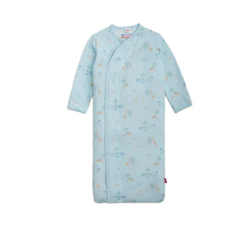 Magnetic Me Serene Safari Magnetic Gown & Hat Set - Blue