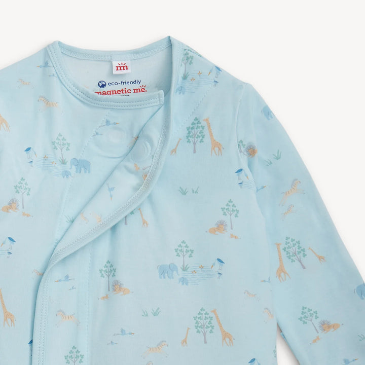 Magnetic Me Serene Safari Magnetic Gown & Hat Set - Blue