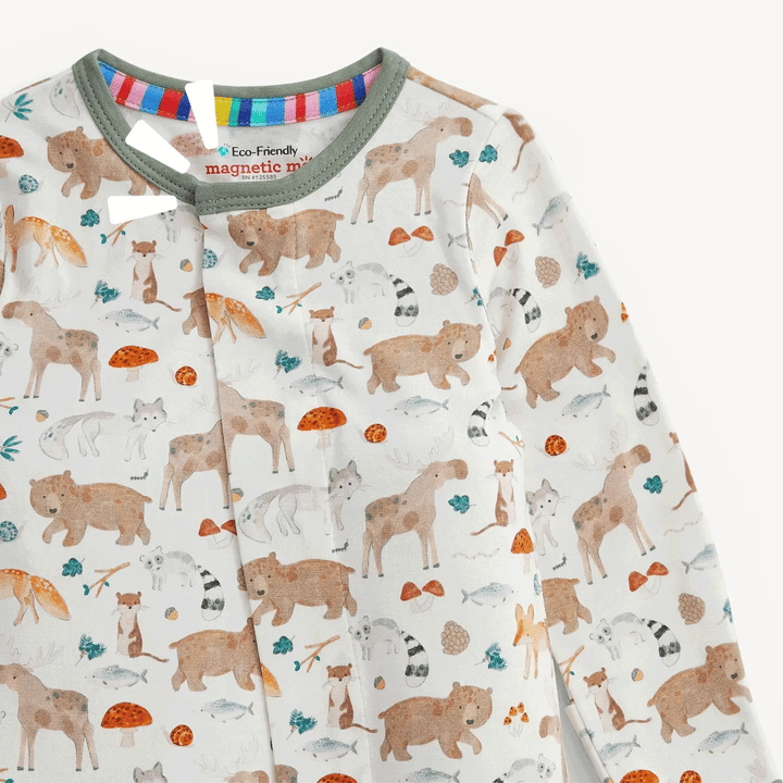 Magnetic Me Magnetic Modal Footie - Wonderful Wildlife