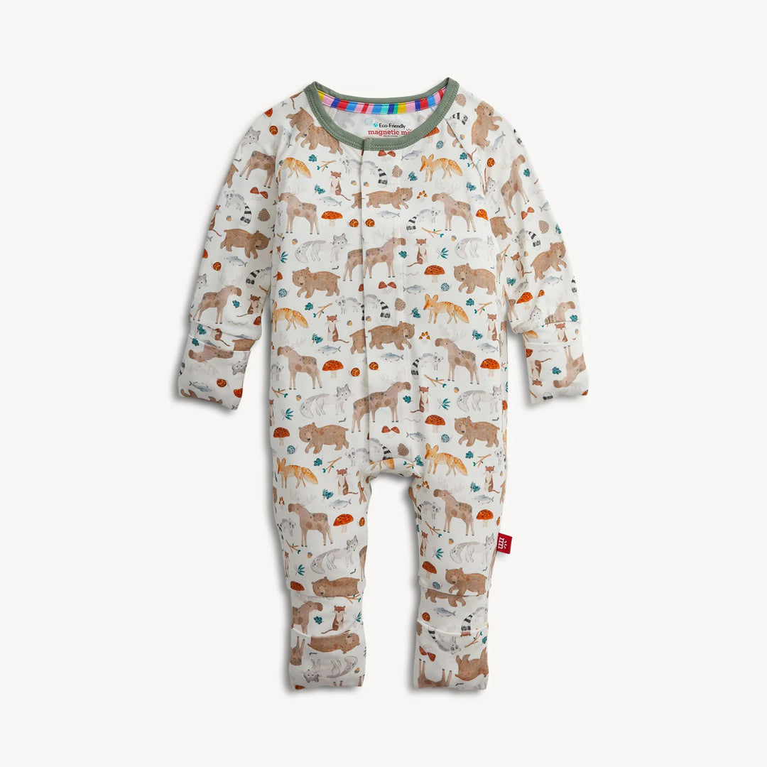 Magnetic Me Magnetic Modal Convertible Coverall - Wonderful Wildlife