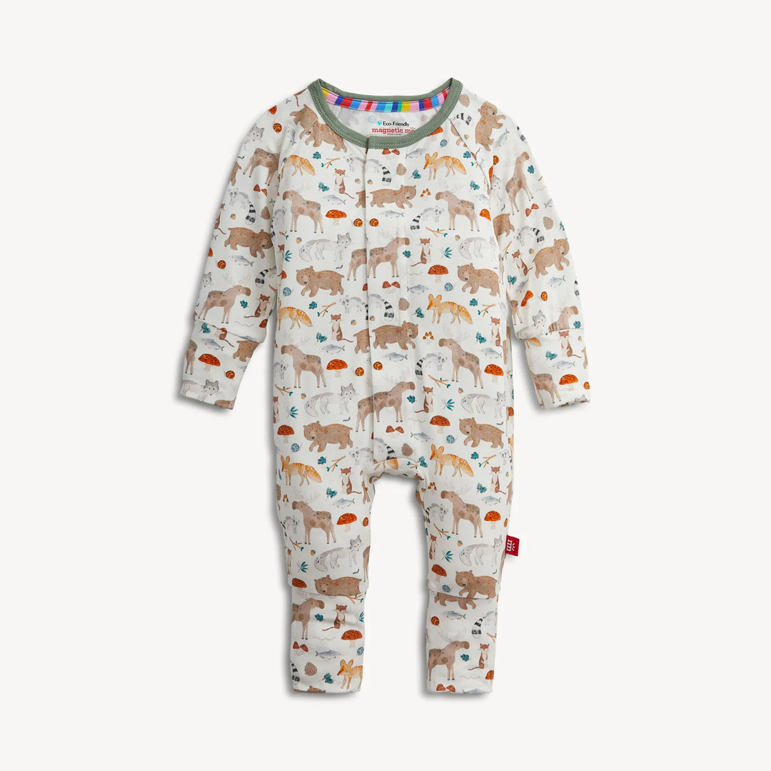 Magnetic Me Magnetic Modal Convertible Coverall - Wonderful Wildlife