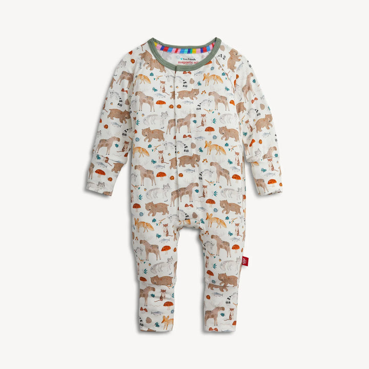 Magnetic Me Magnetic Modal Convertible Coverall - Wonderful Wildlife