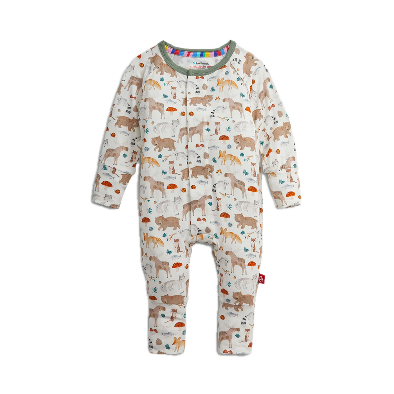 Magnetic Me Magnetic Modal Convertible Coverall - Wonderful Wildlife