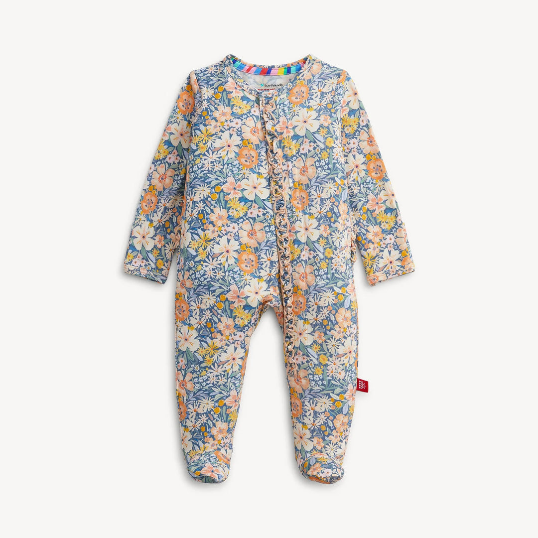 Magnetic Me Magnetic Modal Ruffle Footie - Flora