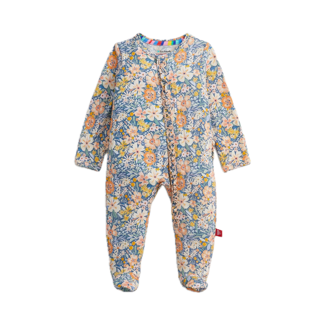 Magnetic Me Magnetic Modal Ruffle Footie - Flora