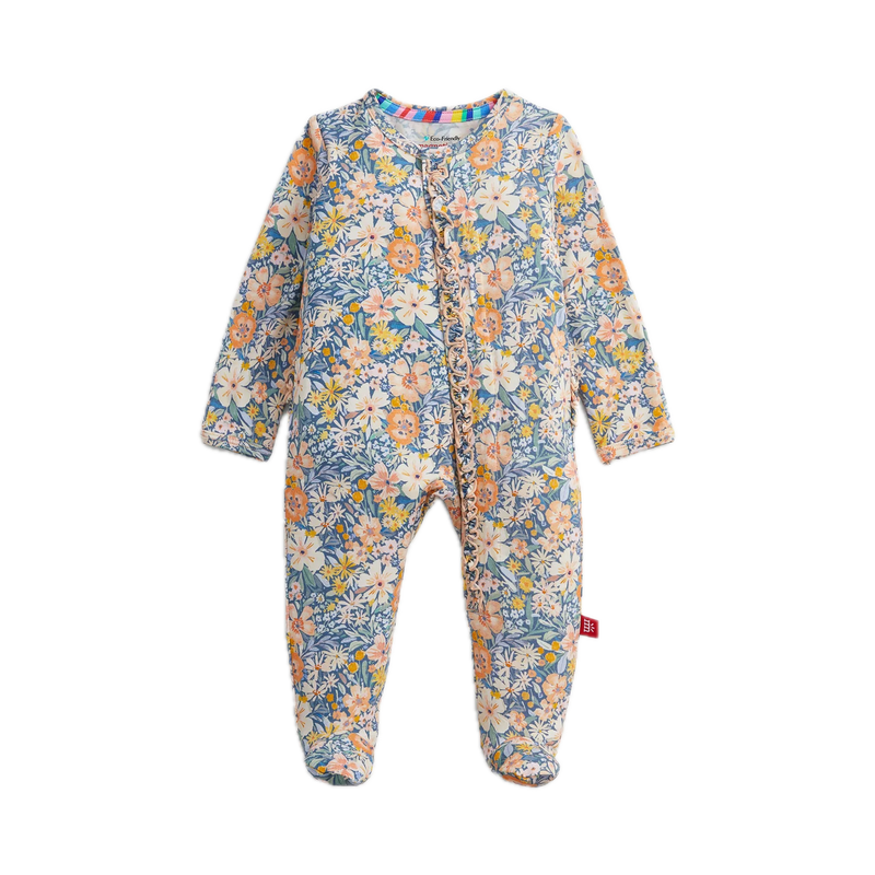 Magnetic Me Magnetic Modal Ruffle Footie - Flora