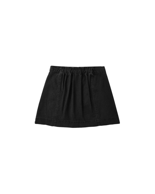Rylee + Cru Teen Denver Mini Skirt - Washed Black